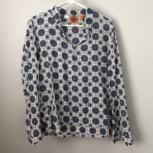 Medium Tory Burch long sleeve cotton blouse
